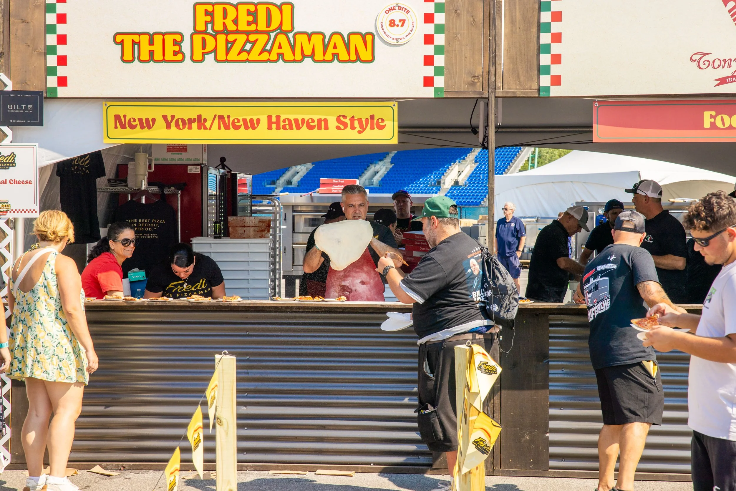 Fredi the PizzaMan — One Bite Pizza Fest